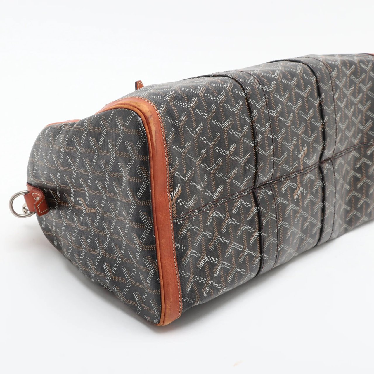 Goyard Goyard Croisiere Bag Coated Canvas 35 Bruin