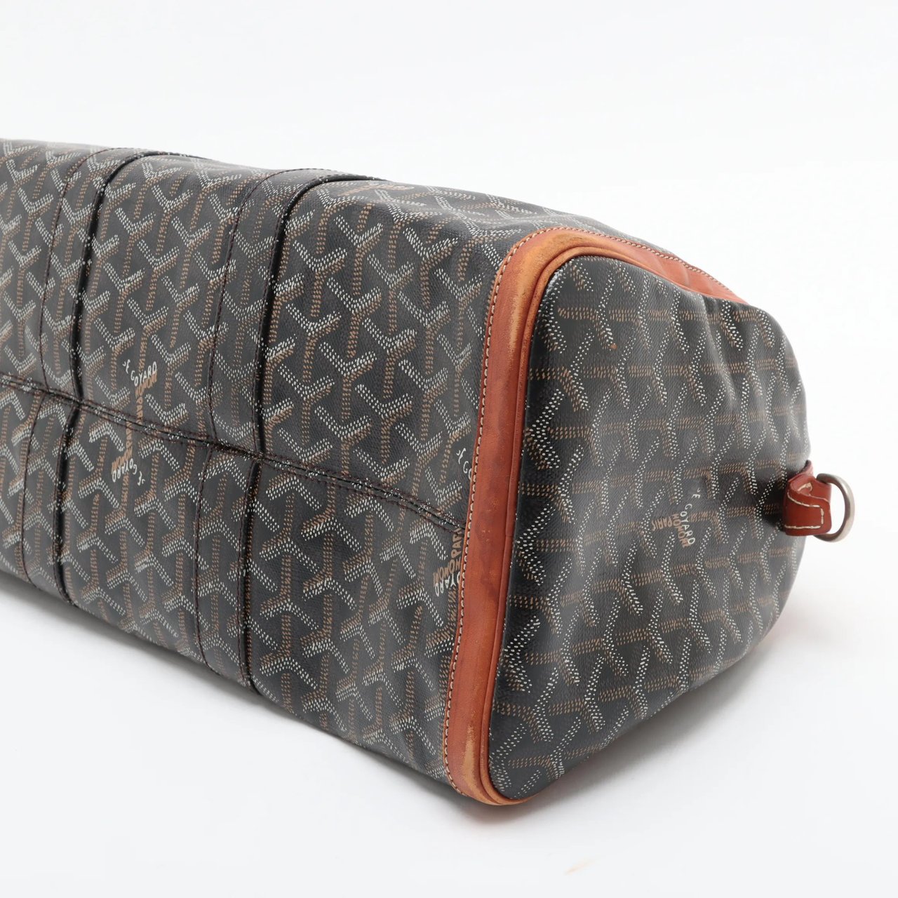 Goyard Goyard Croisiere Bag Coated Canvas 35 Bruin