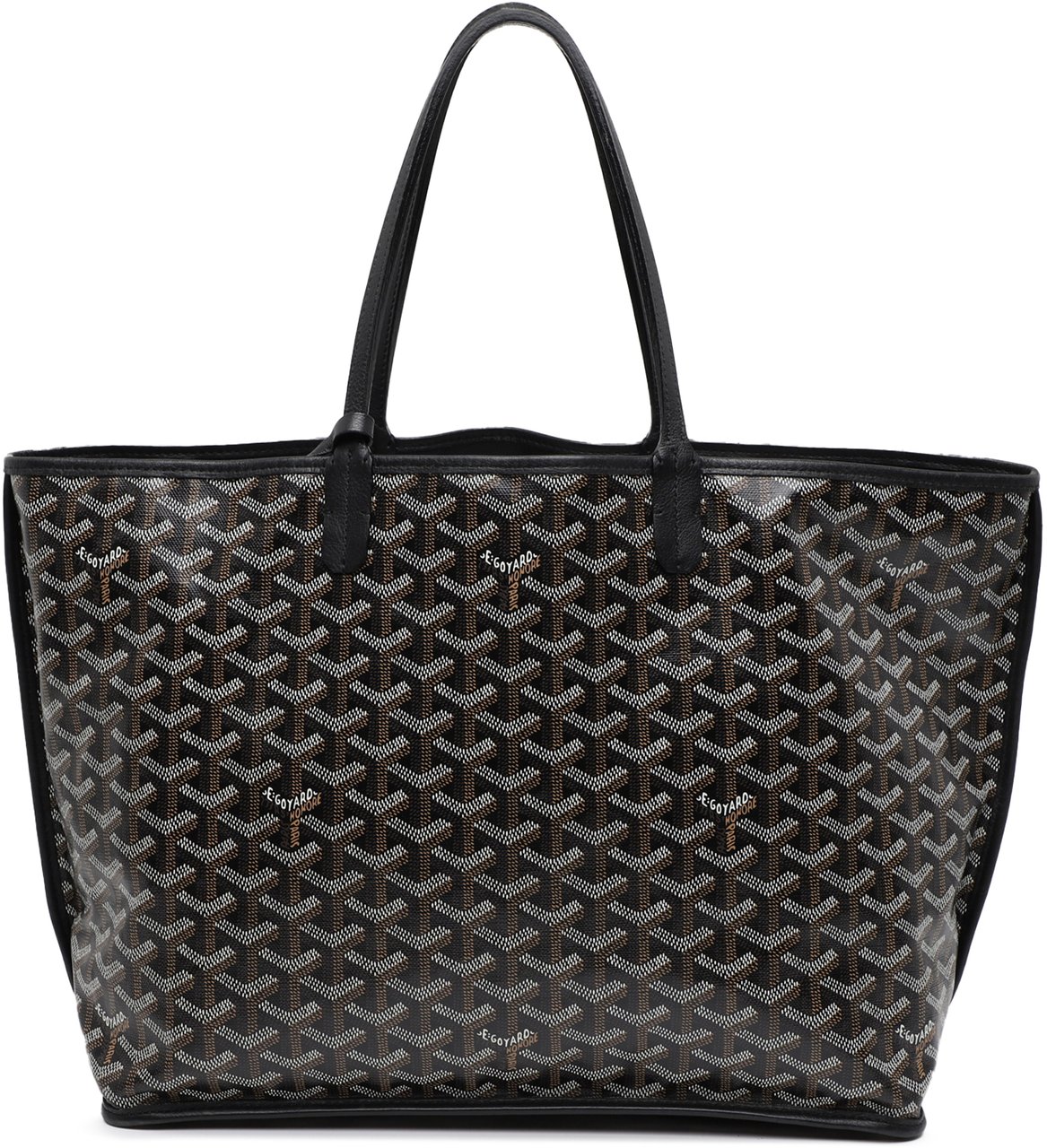 Goyard Goyardine Reversible Anjou PM Zwart