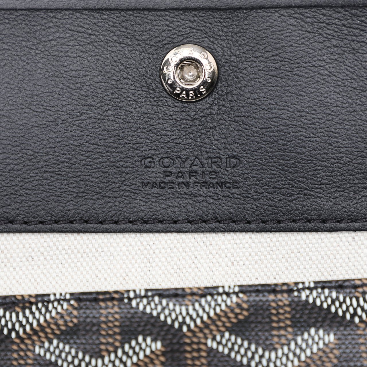 Goyard Goyardine Reversible Anjou PM Zwart