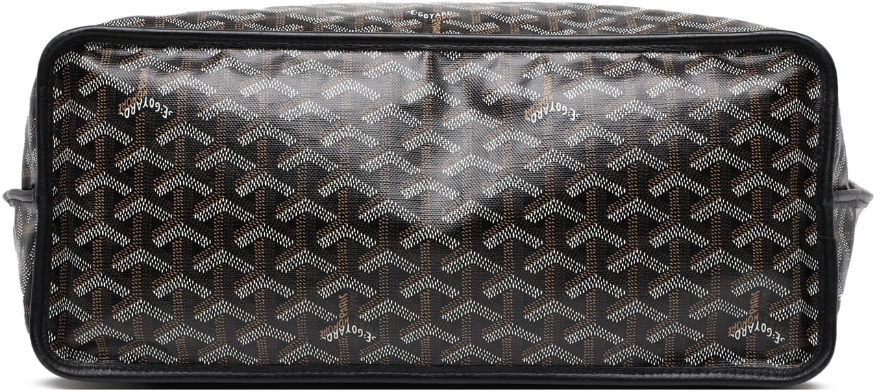 Goyard Goyardine Reversible Anjou PM Zwart