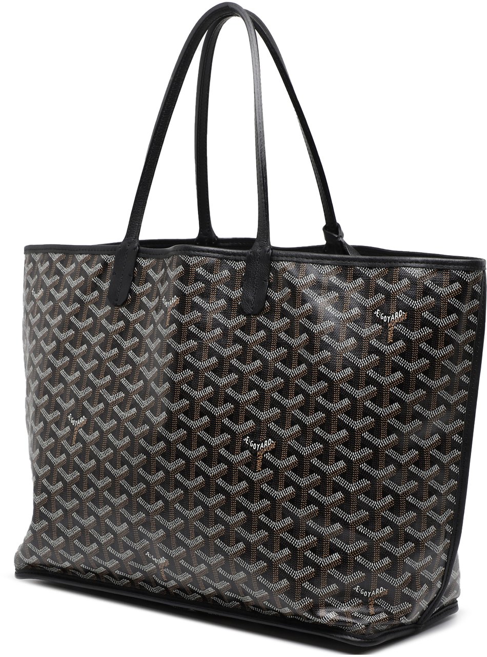 Goyard Goyardine Reversible Anjou PM Zwart