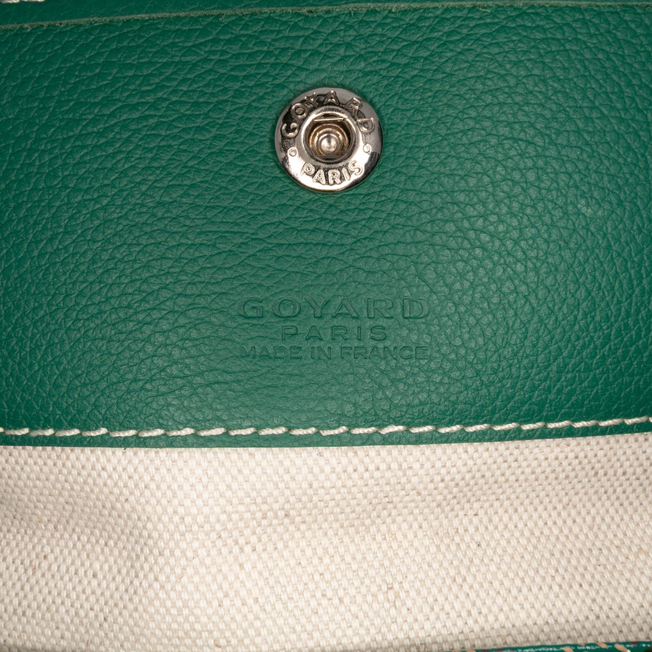 Goyard Goyardine Saint Louis PM Groen