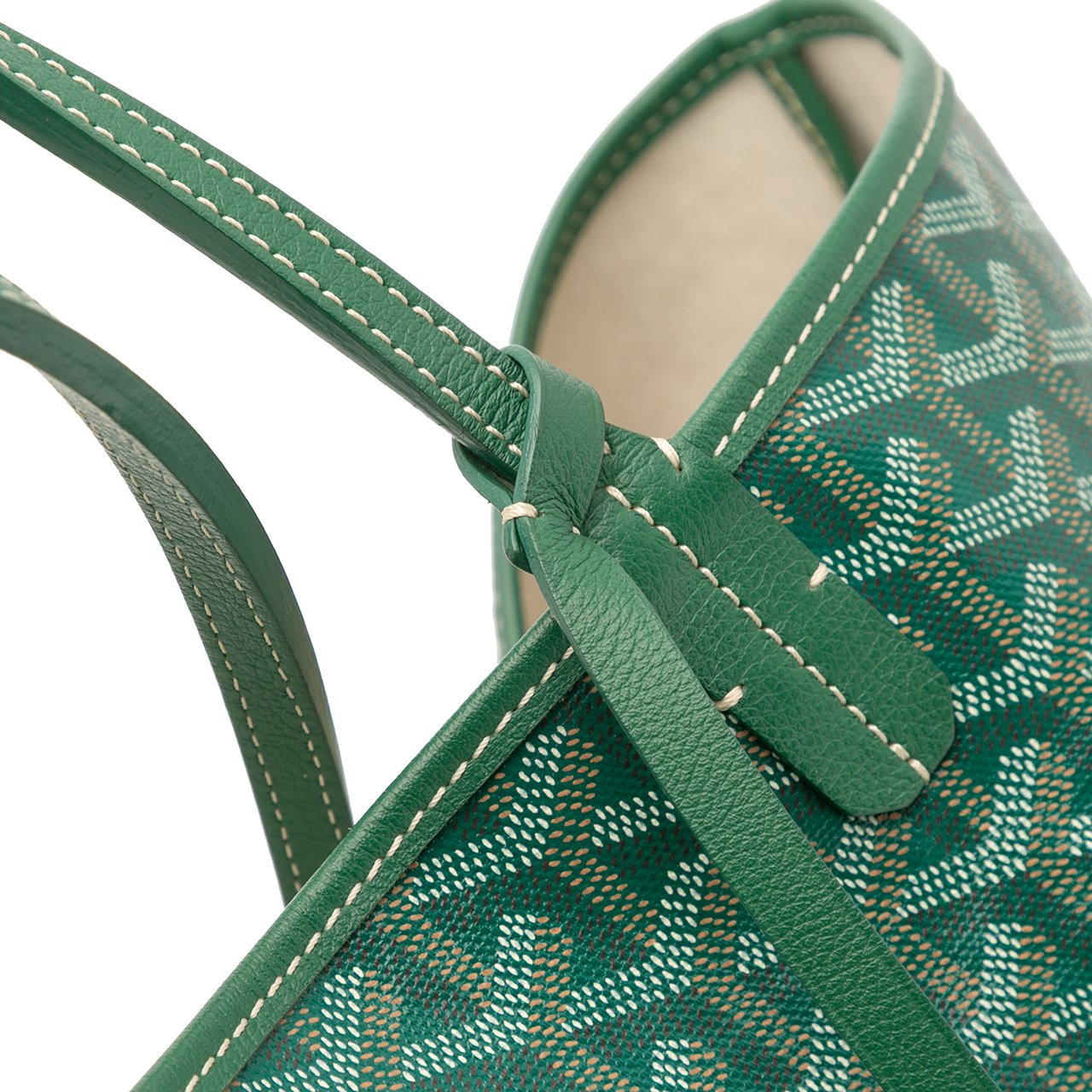 Goyard Goyardine Saint Louis PM Groen
