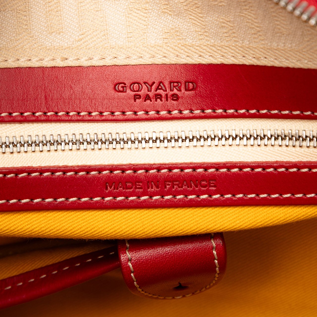 Goyard Goyardine Saint Jeanne MM Rood