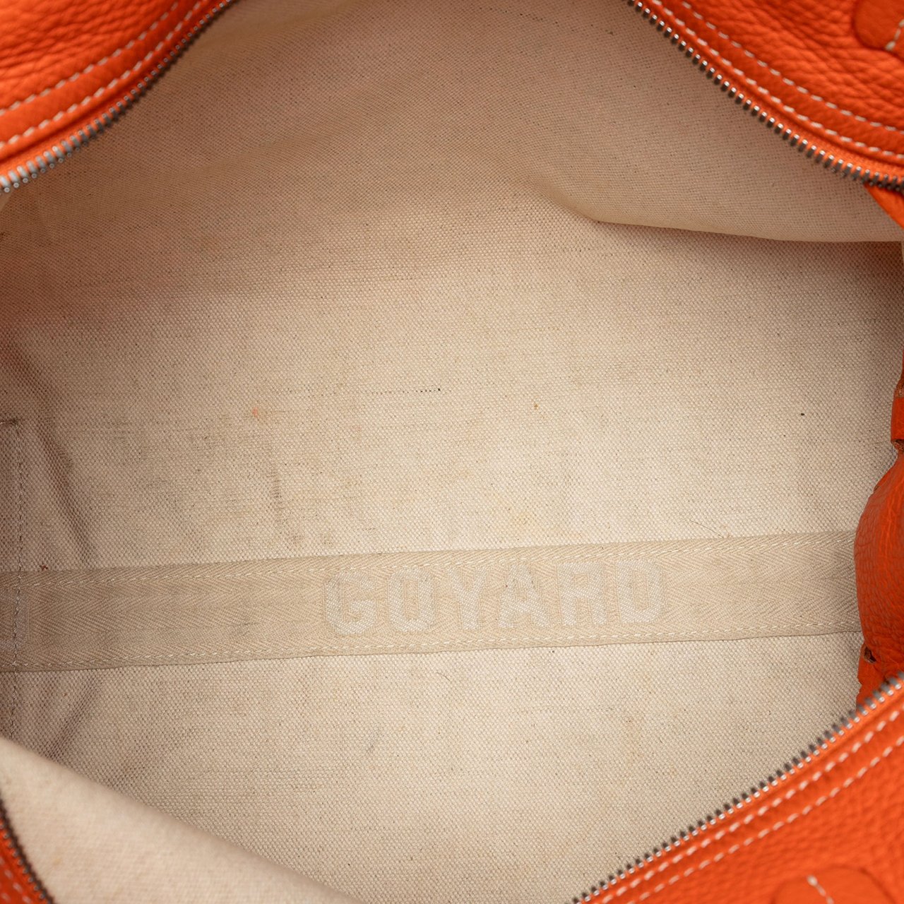 Goyard Goyardine Sac Hardy Pet Carrier PM Oranje