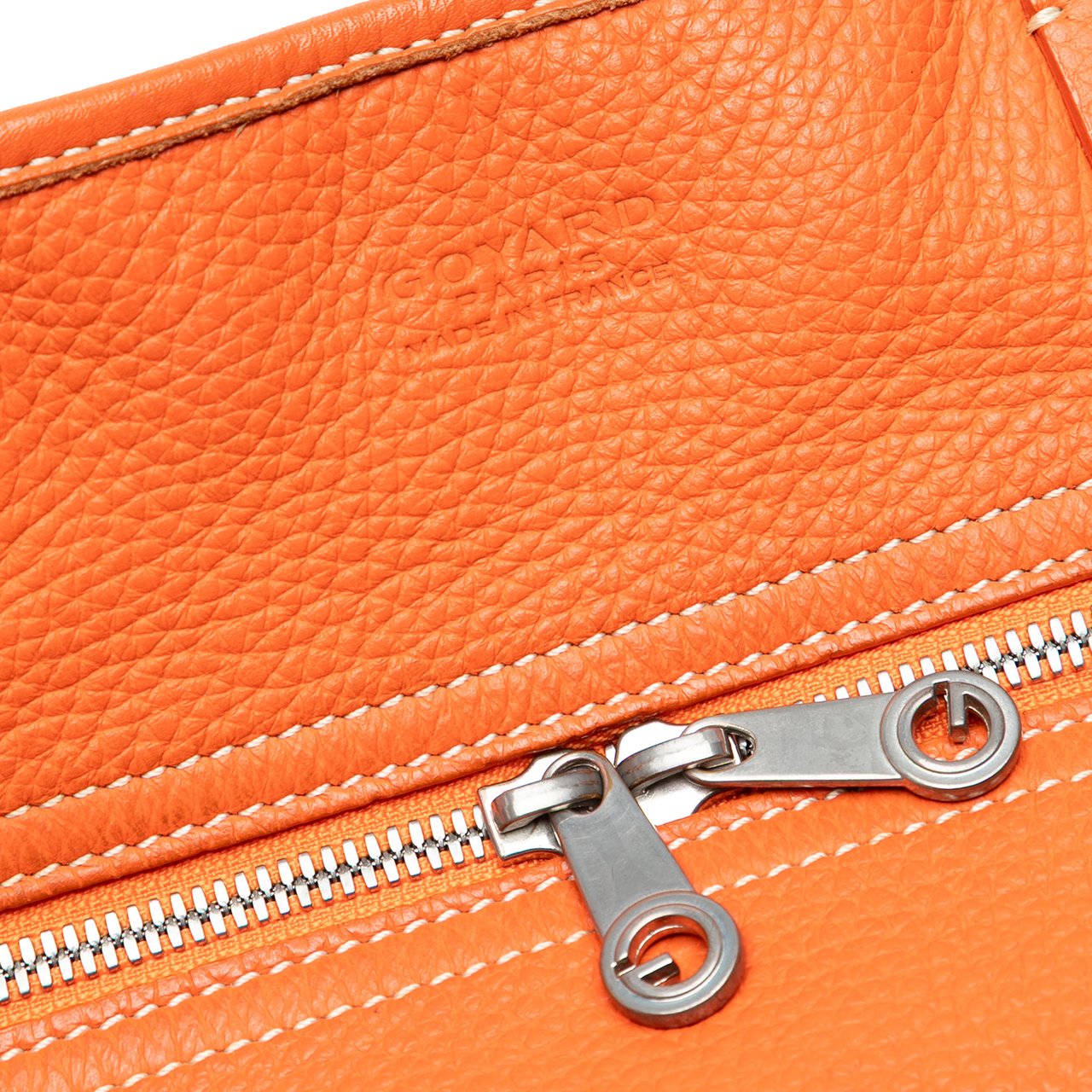 Goyard Goyardine Sac Hardy Pet Carrier PM Oranje