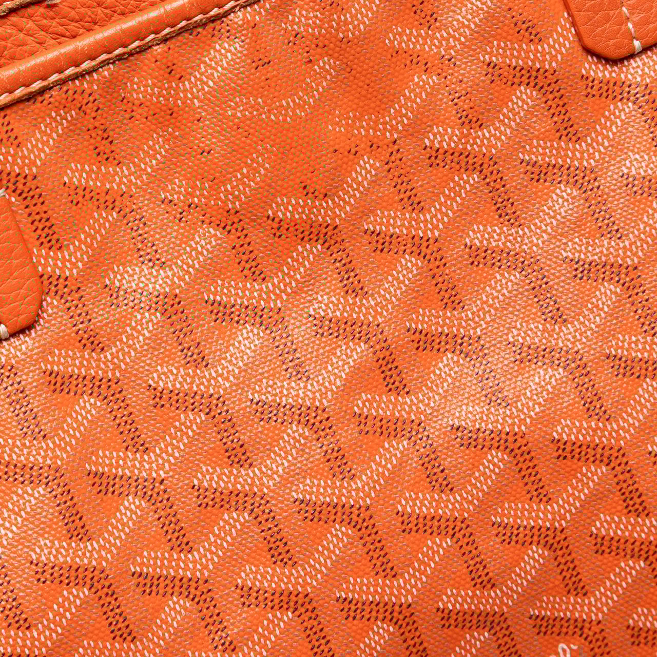 Goyard Goyardine Sac Hardy Pet Carrier PM Oranje