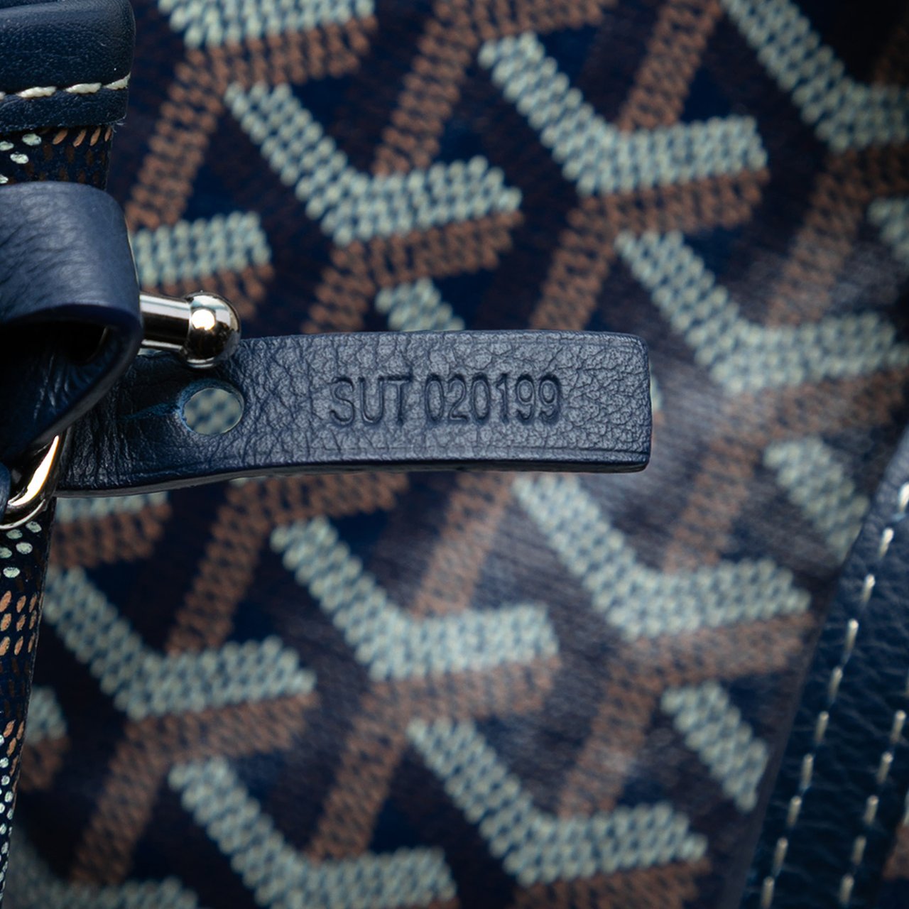 Goyard Goyardine Saint Louis GM Blauw