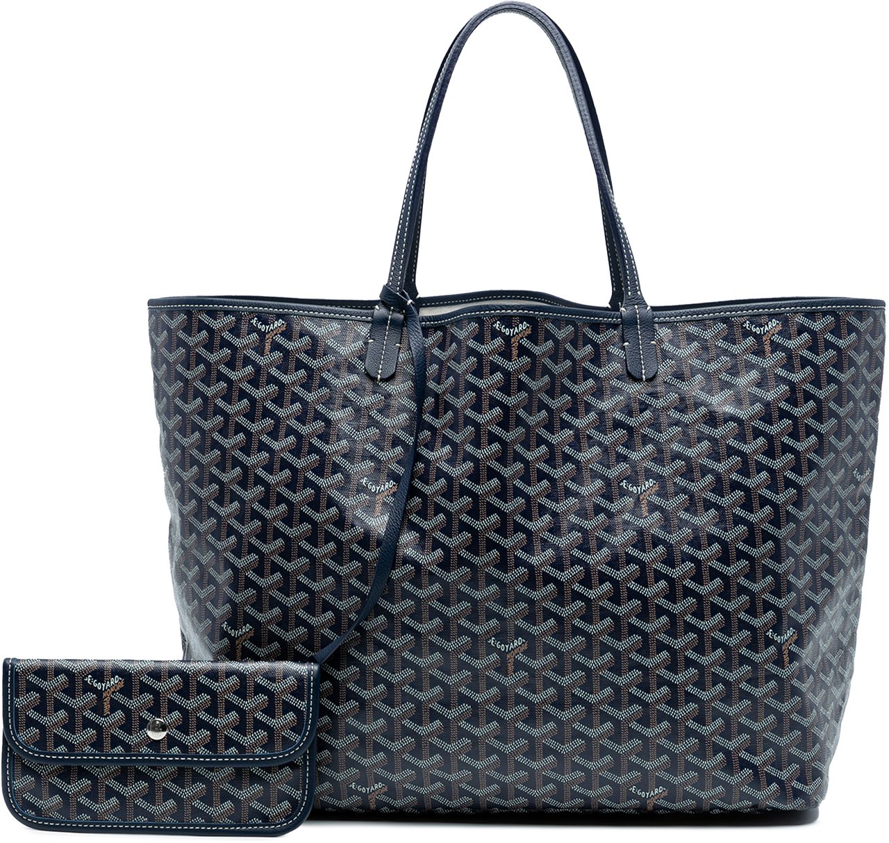 Goyard Goyardine Saint Louis GM Blauw