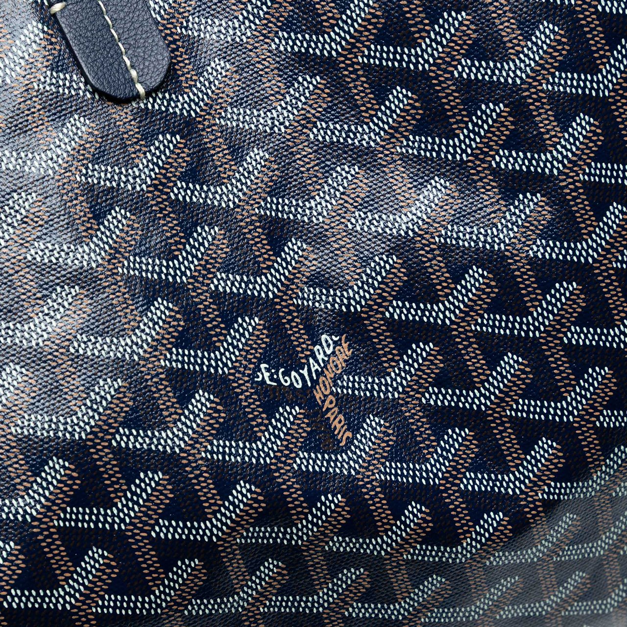 Goyard Goyardine Saint Louis GM Blauw