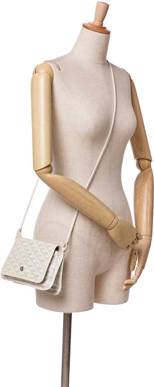 Goyard Goyardine Plumet Pocket Wallet Wit