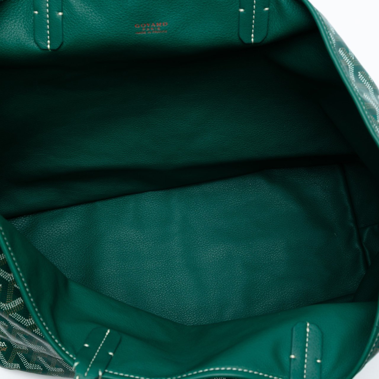 Goyard Goyardine Reversible Anjou PM Groen