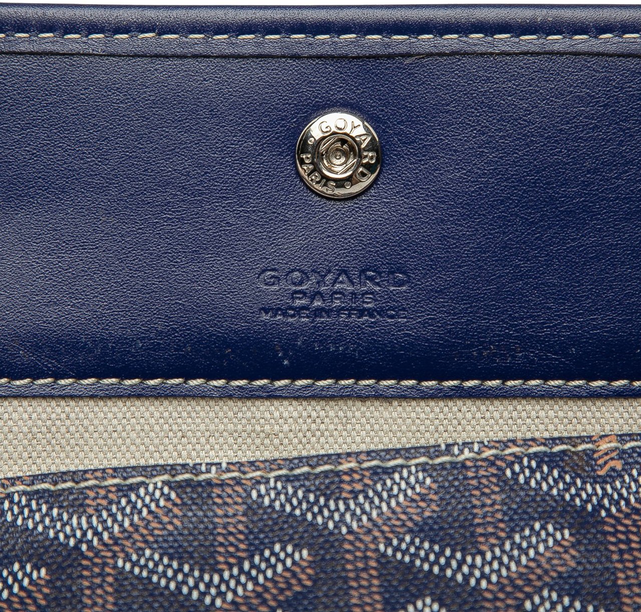 Goyard Goyardine Saint Louis GM Blauw
