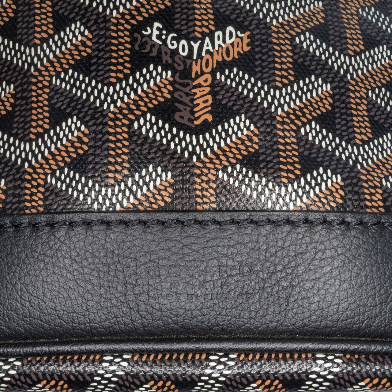 Goyard Goyardine Petit Flot Zwart