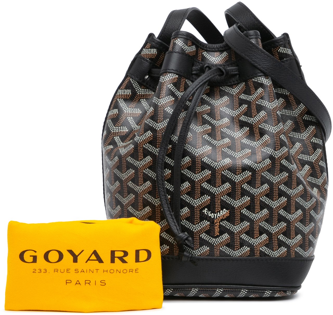 Goyard Goyardine Petit Flot Zwart