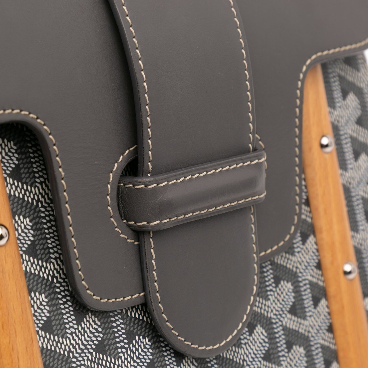 Goyard Goyardine Saigon Structured PM Grijs