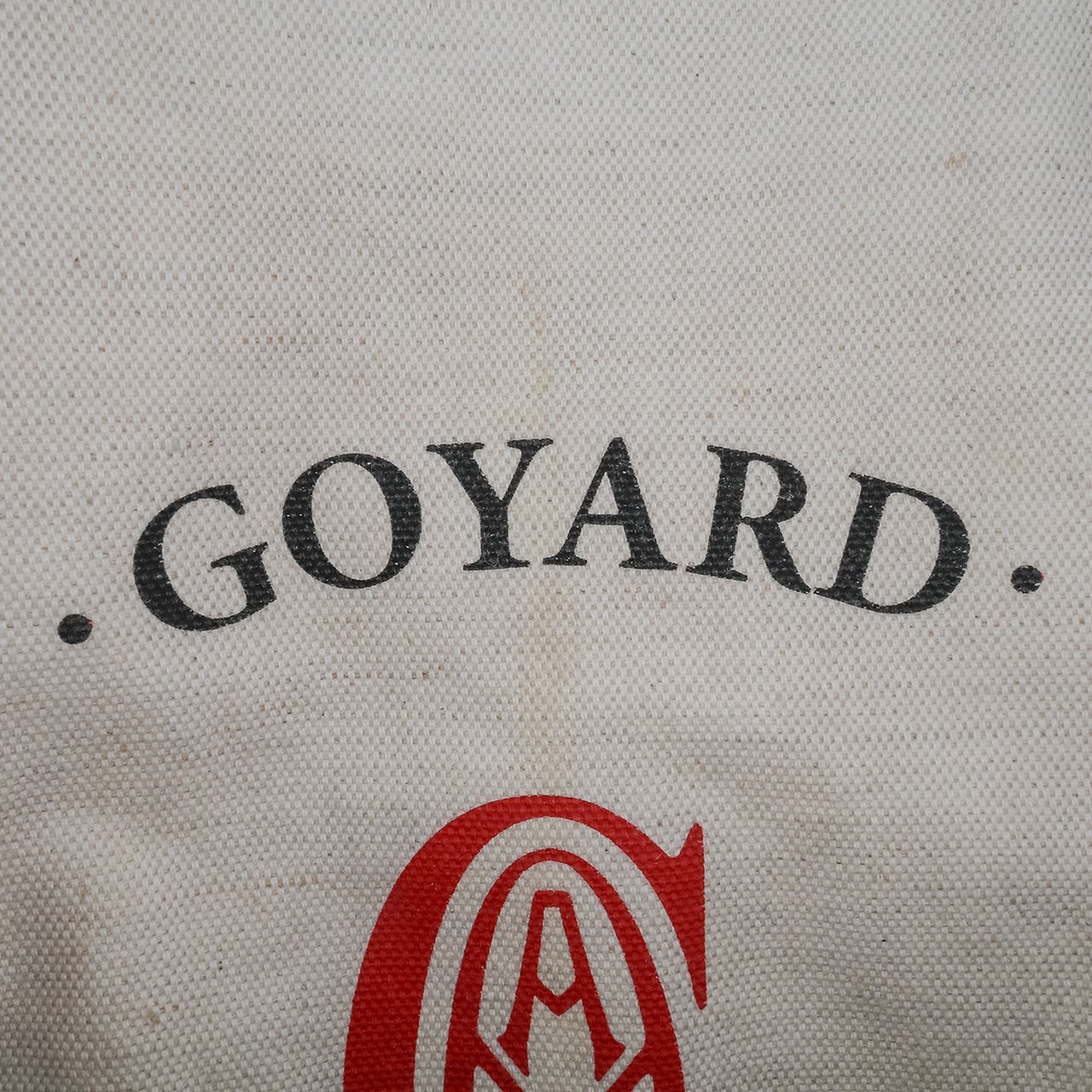 Goyard Goyardine Reversible Belharra Tote Wit