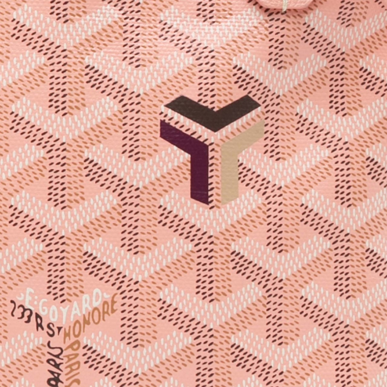 Goyard Goyardine Poitiers Claire Voie Roze