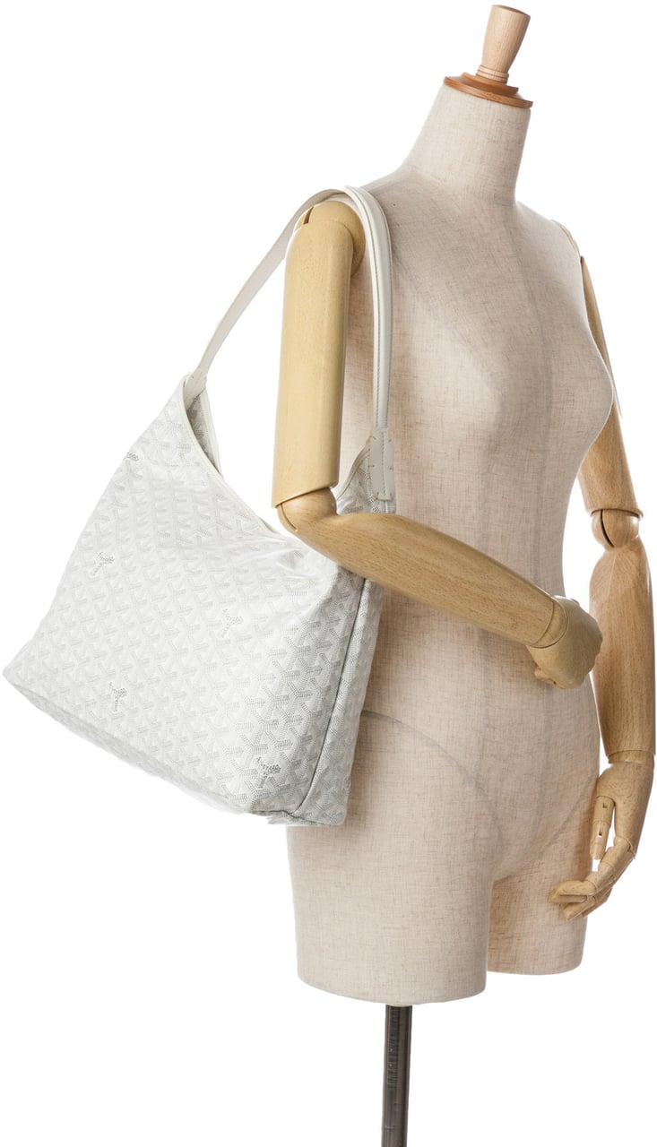 Goyard Goyardine Boheme Hobo Wit