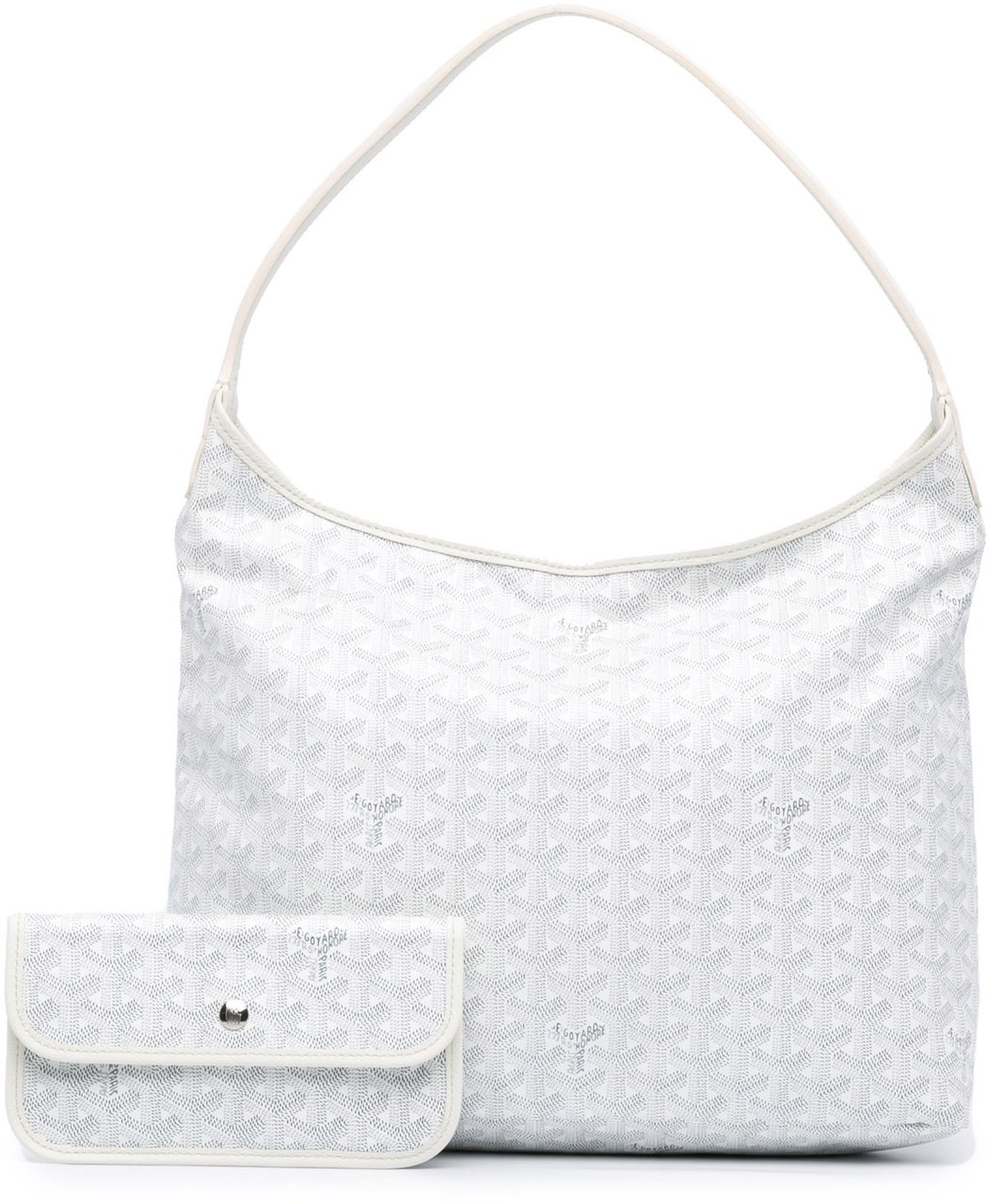 Goyard Goyardine Boheme Hobo Wit