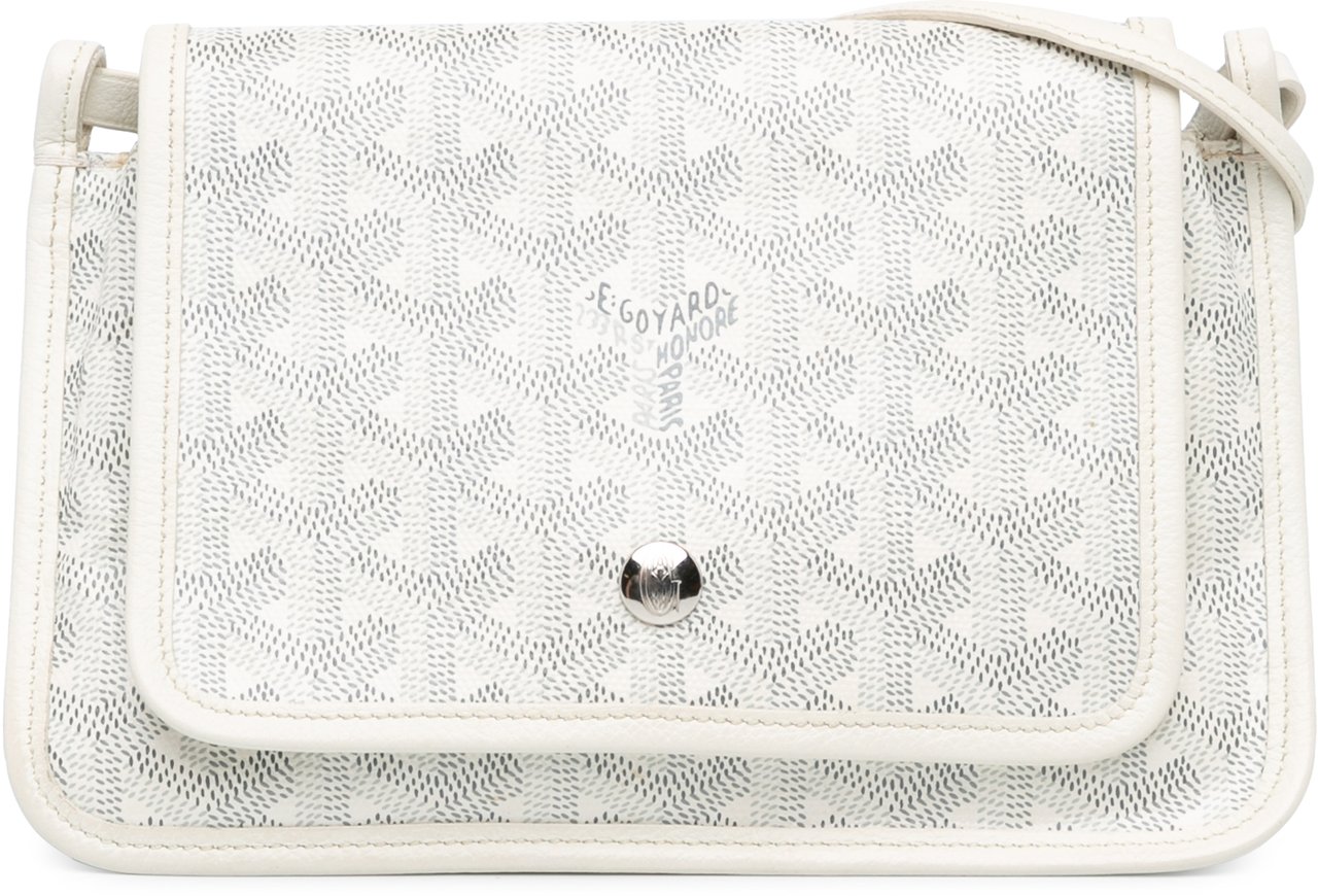 Goyard Goyardine Plumet Pocket Wallet Wit