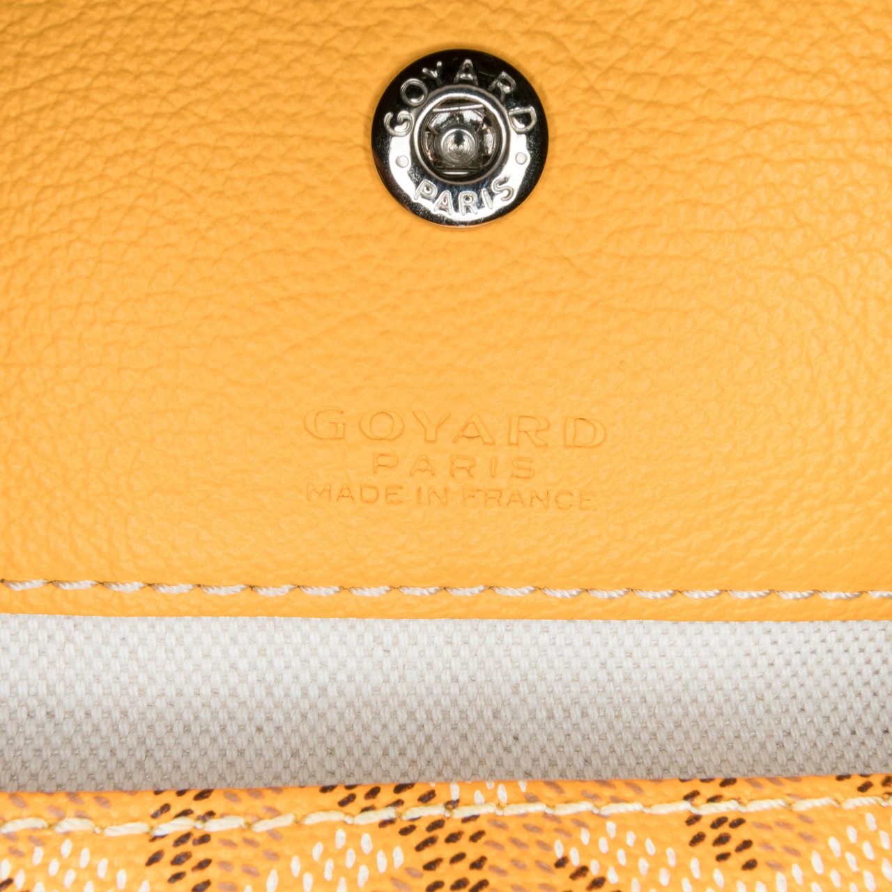 Goyard Goyardine Boheme Hobo Geel