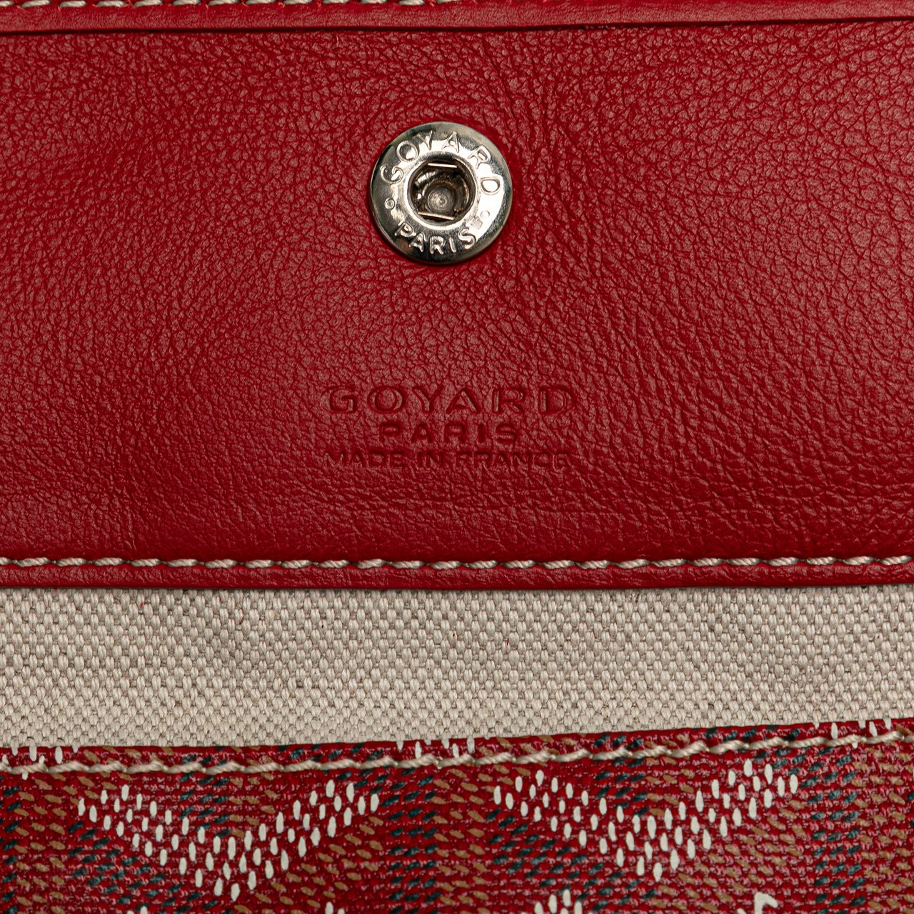 Goyard Goyardine Artois GM Rood