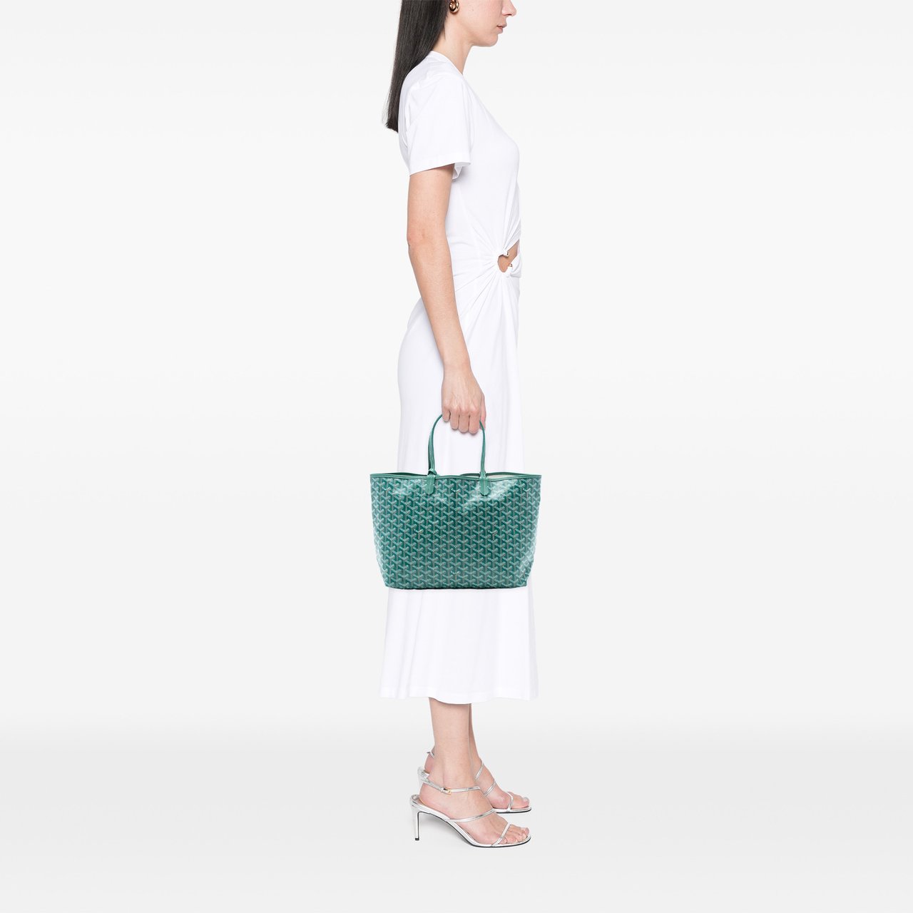 Goyard Goyardine Saint Louis PM Groen