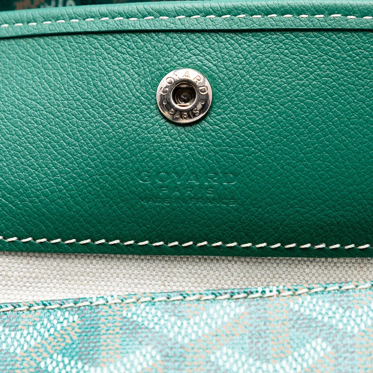 Goyard Goyardine Saint Louis PM Groen