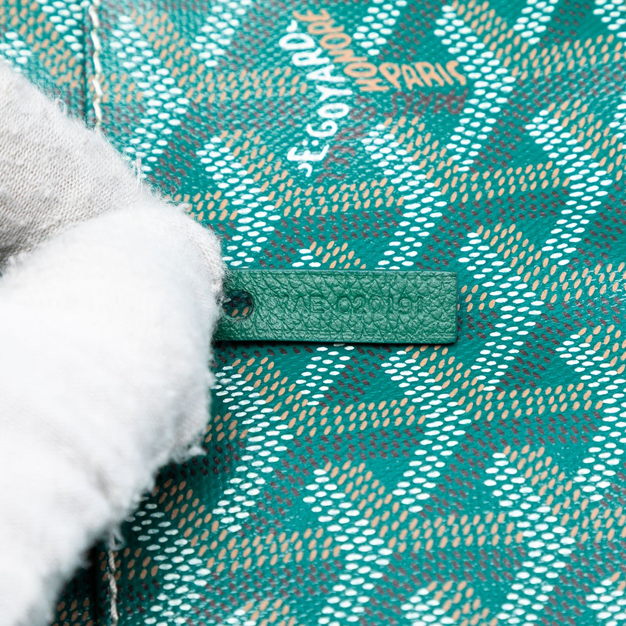 Goyard Goyardine Saint Louis PM Groen