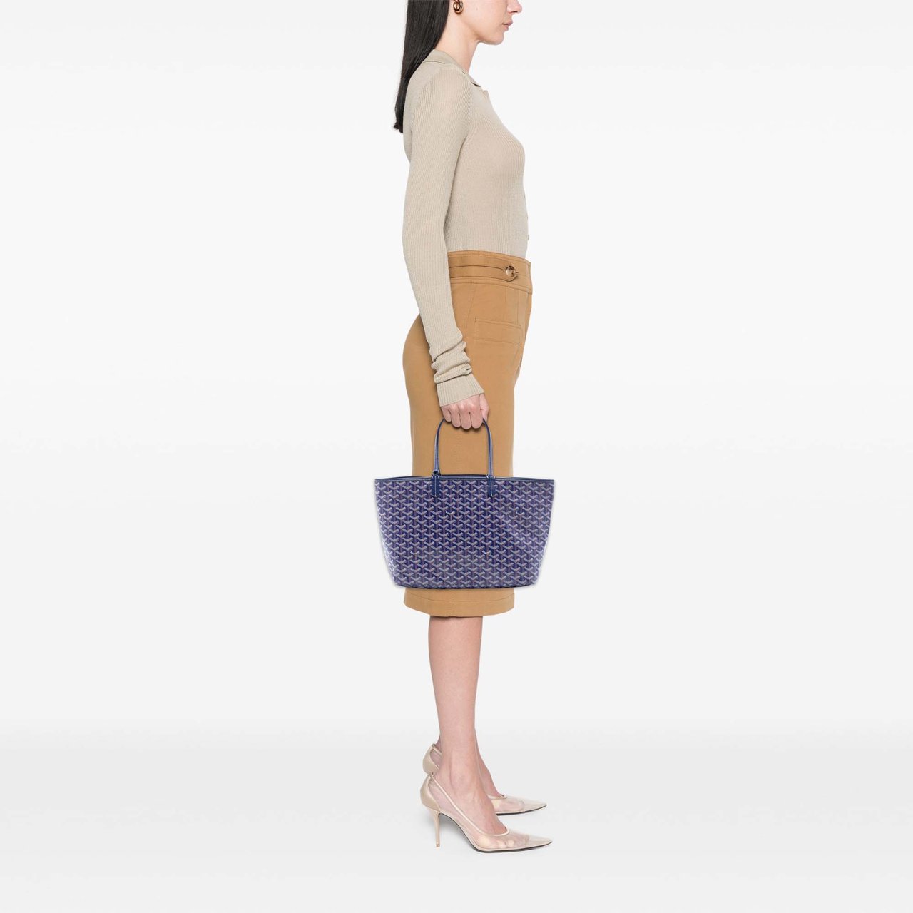 Goyard Goyardine Saint Louis PM Blauw