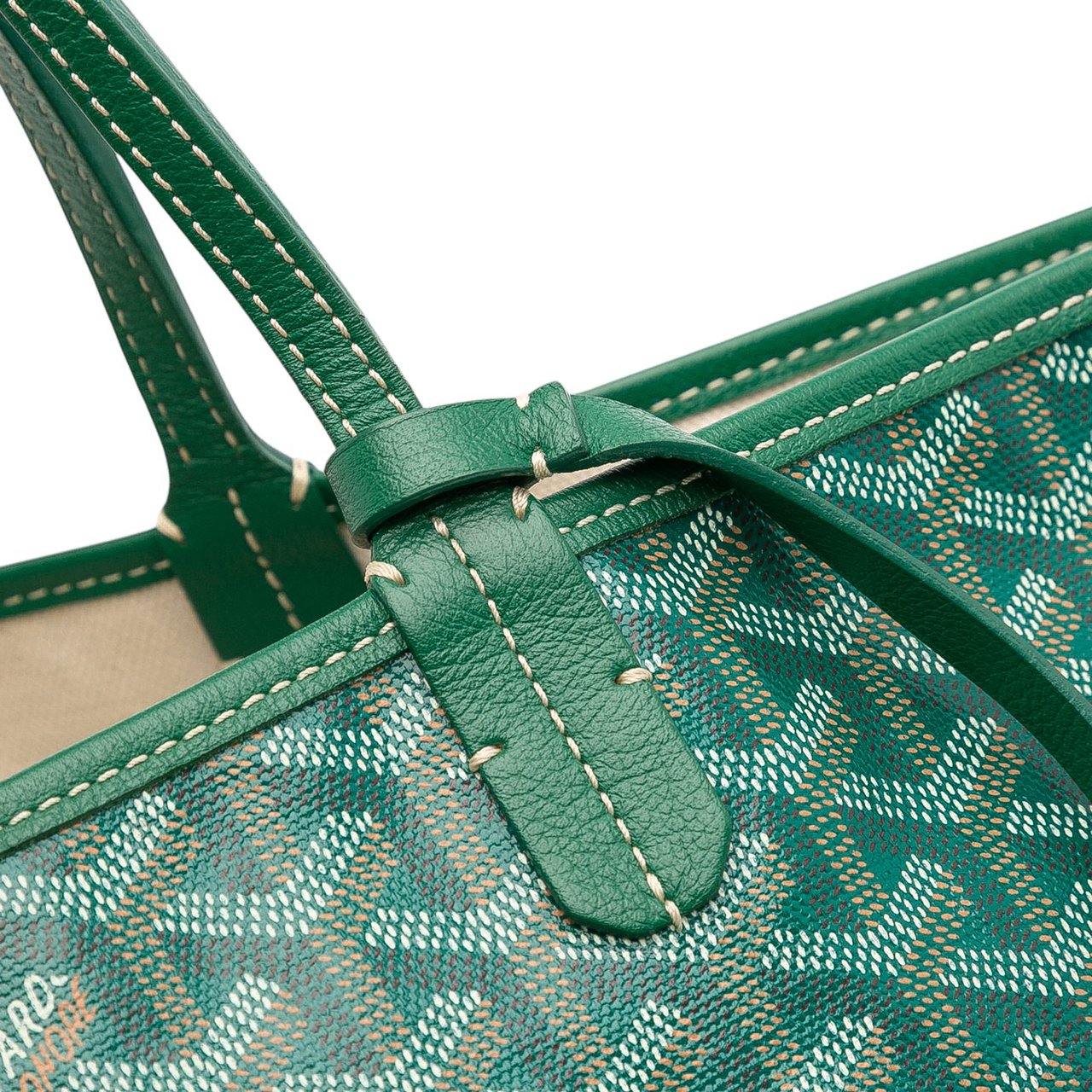 Goyard Goyardine Saint Louis PM Groen
