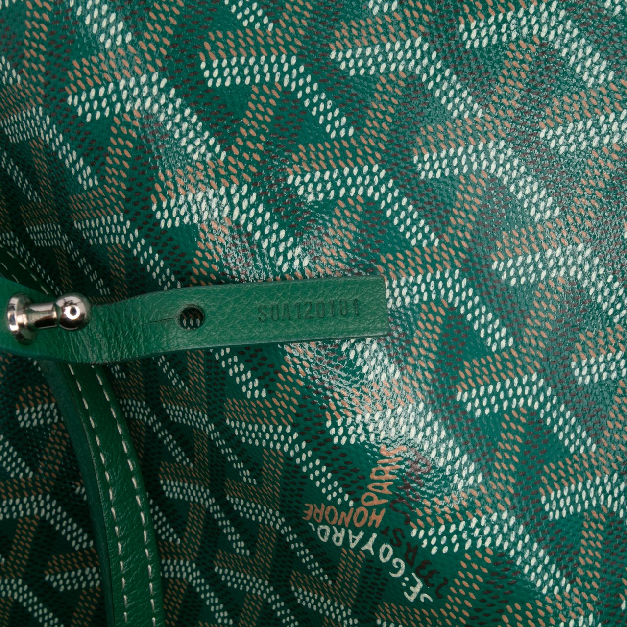 Goyard Goyardine Saint Louis PM Groen