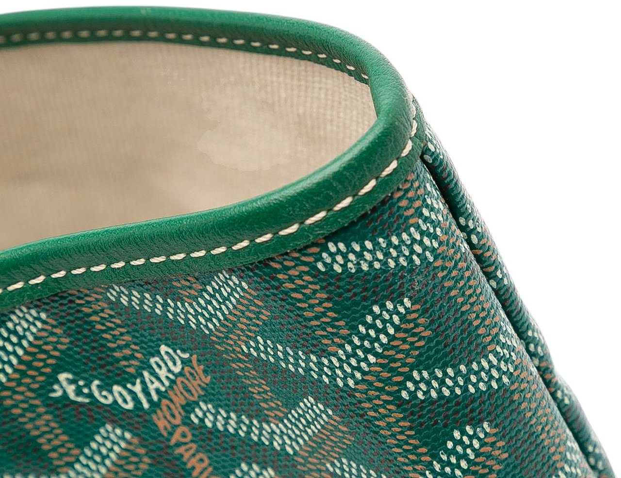 Goyard Goyardine Saint Louis PM Groen