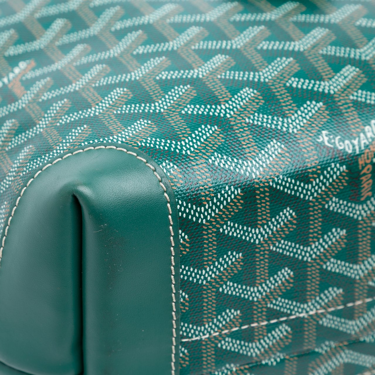 Goyard Goyardine Bellechasse PM Groen