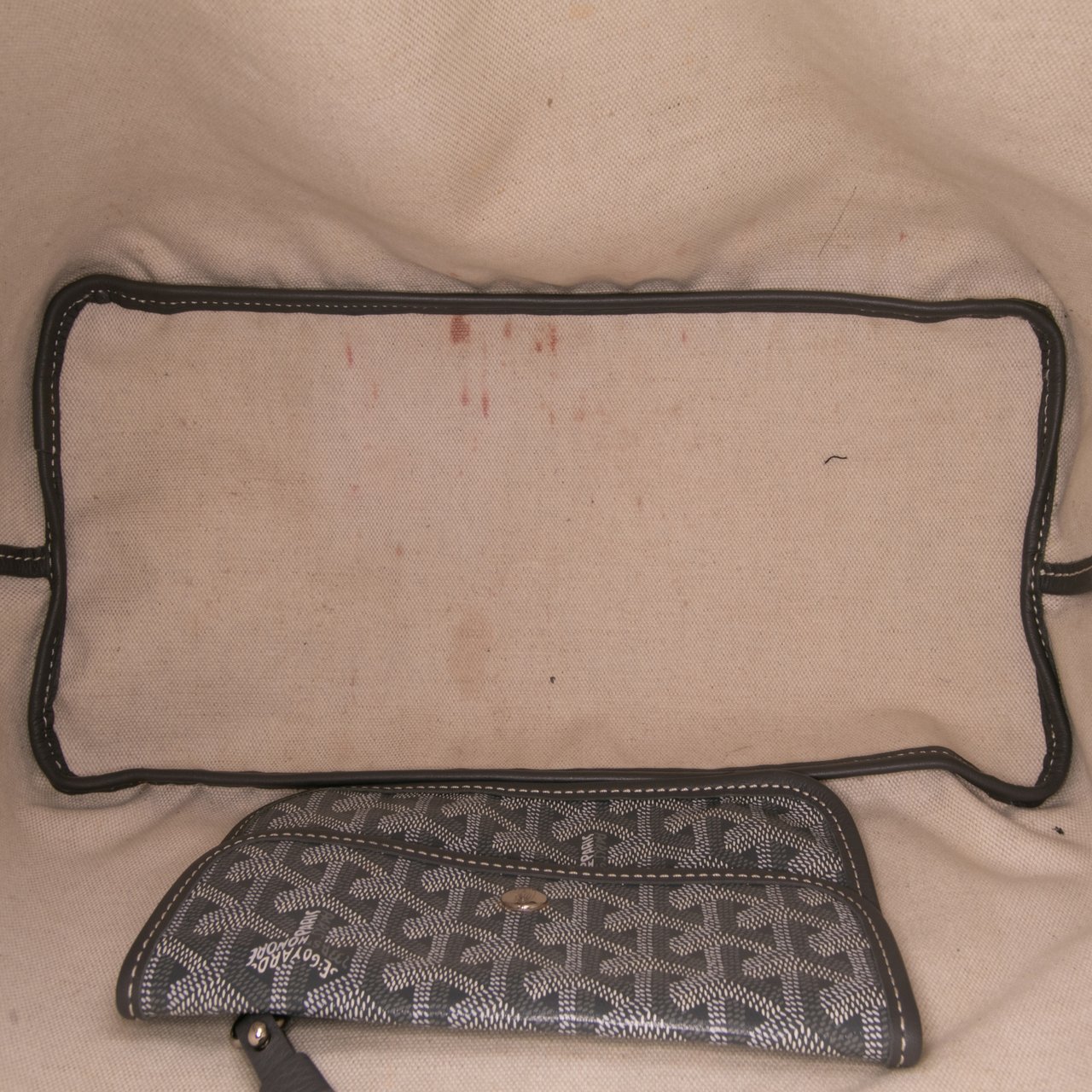 Goyard Goyardine Saint Louis PM Grijs