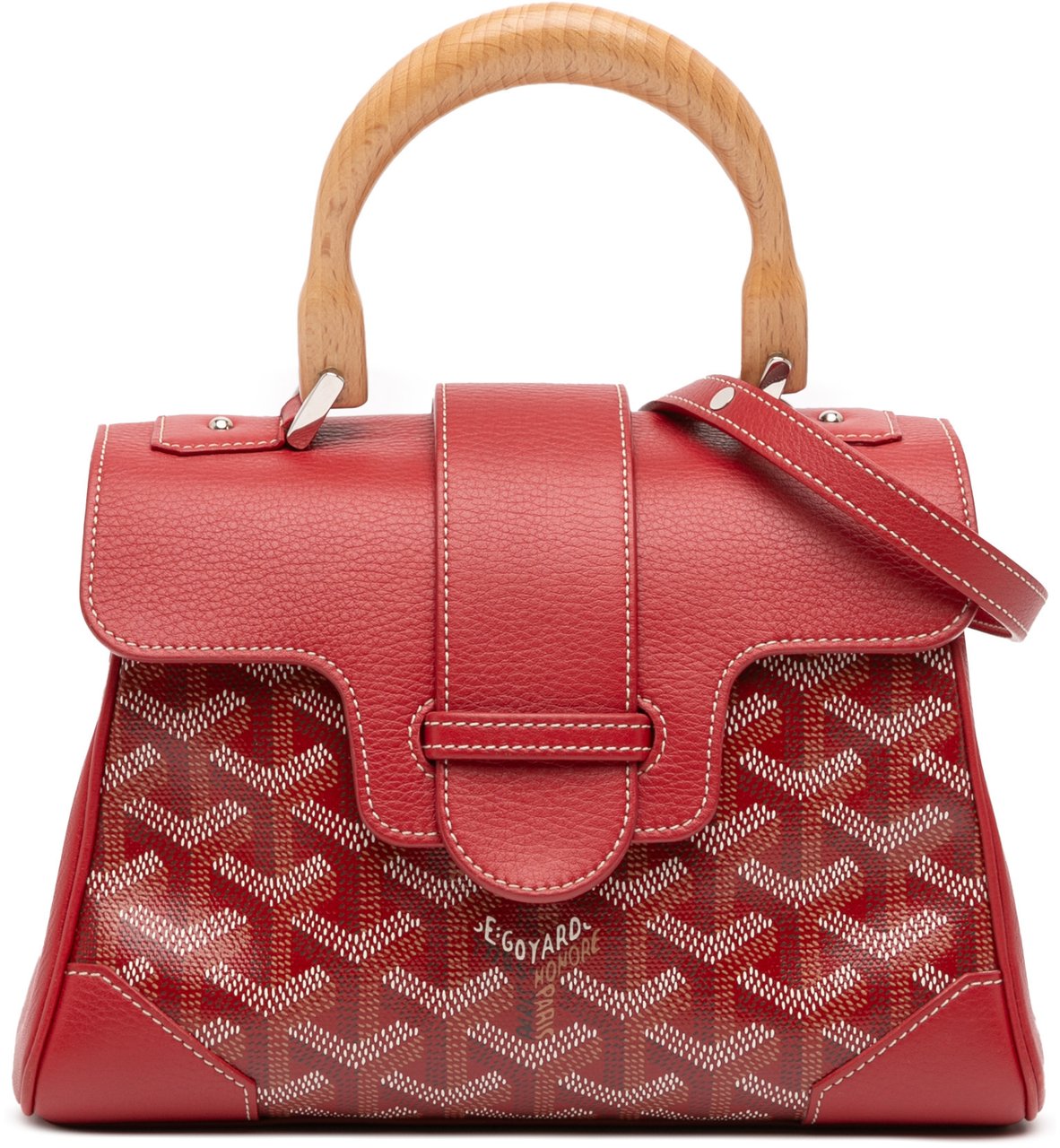 Goyard Mini Goyardine Saigon Souple Rood