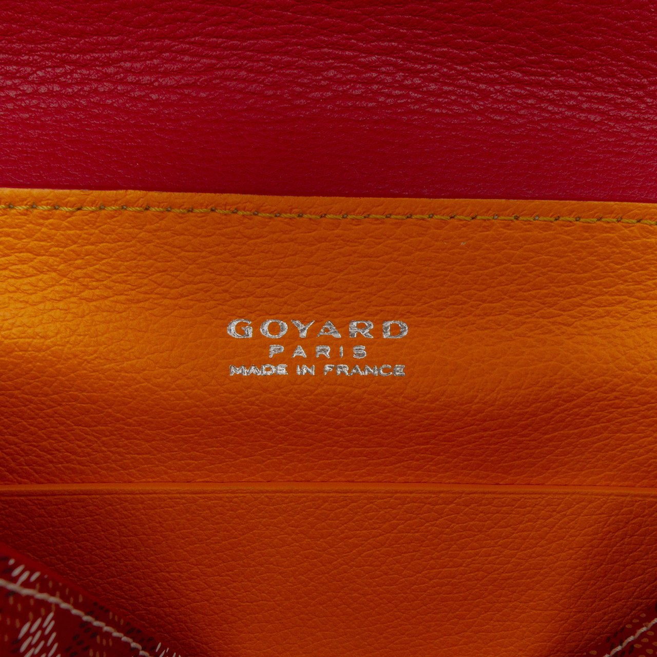 Goyard Mini Goyardine Saigon Souple Rood