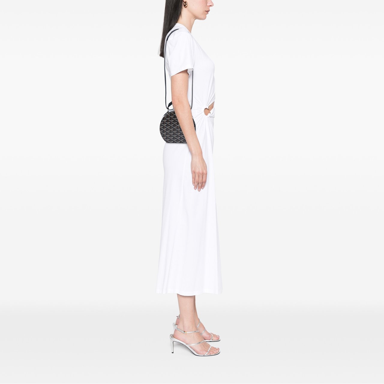 Goyard Goyardine Alto Hatbox Trunk Bag Zwart