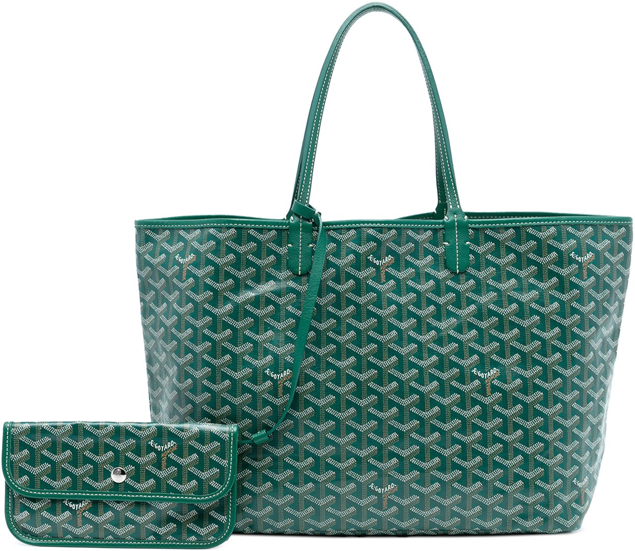 Goyard Goyardine Saint Louis PM Groen