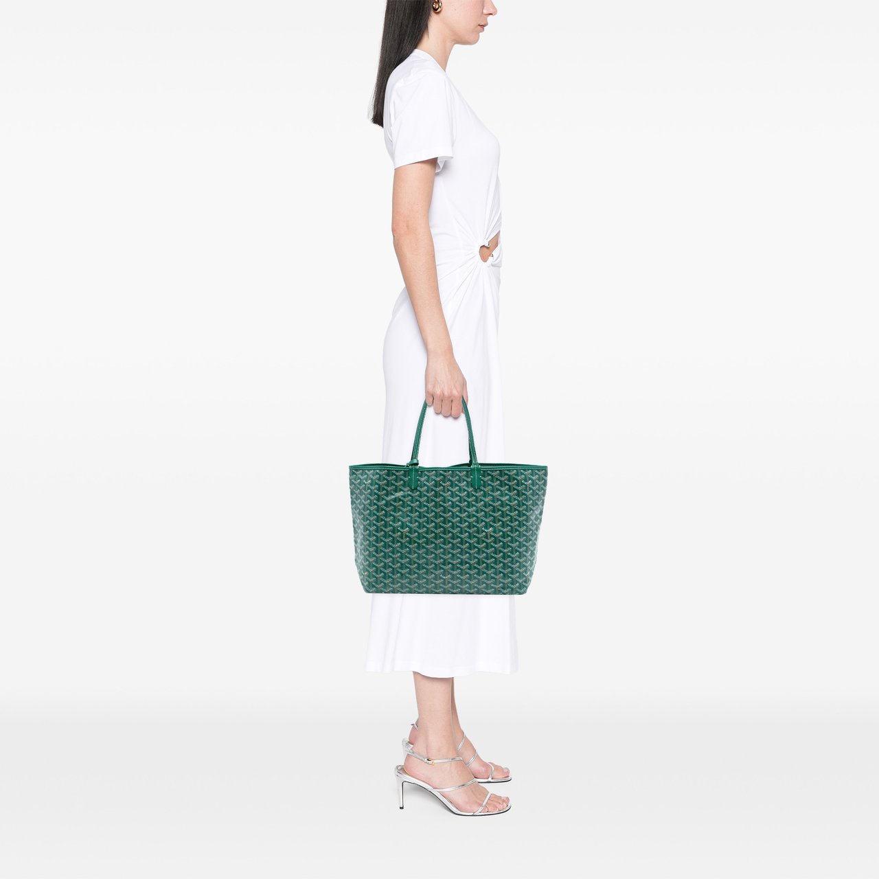 Goyard Goyardine Saint Louis PM Groen