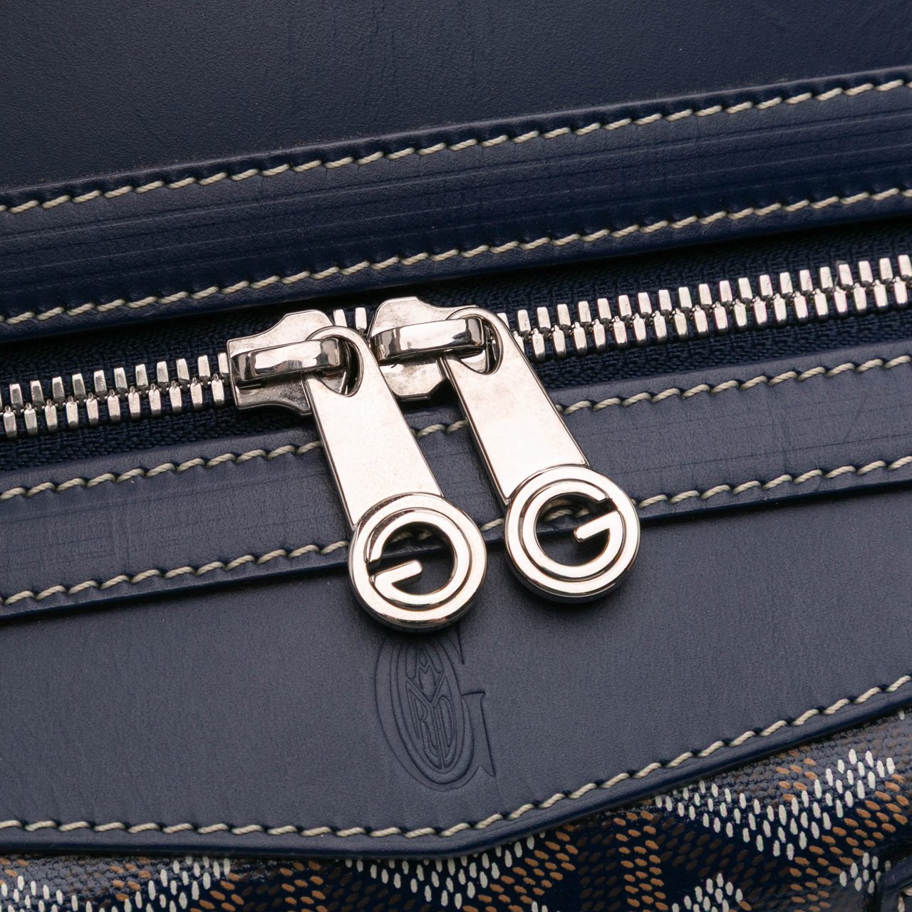 Goyard Goyardine Boeing 30 Blauw