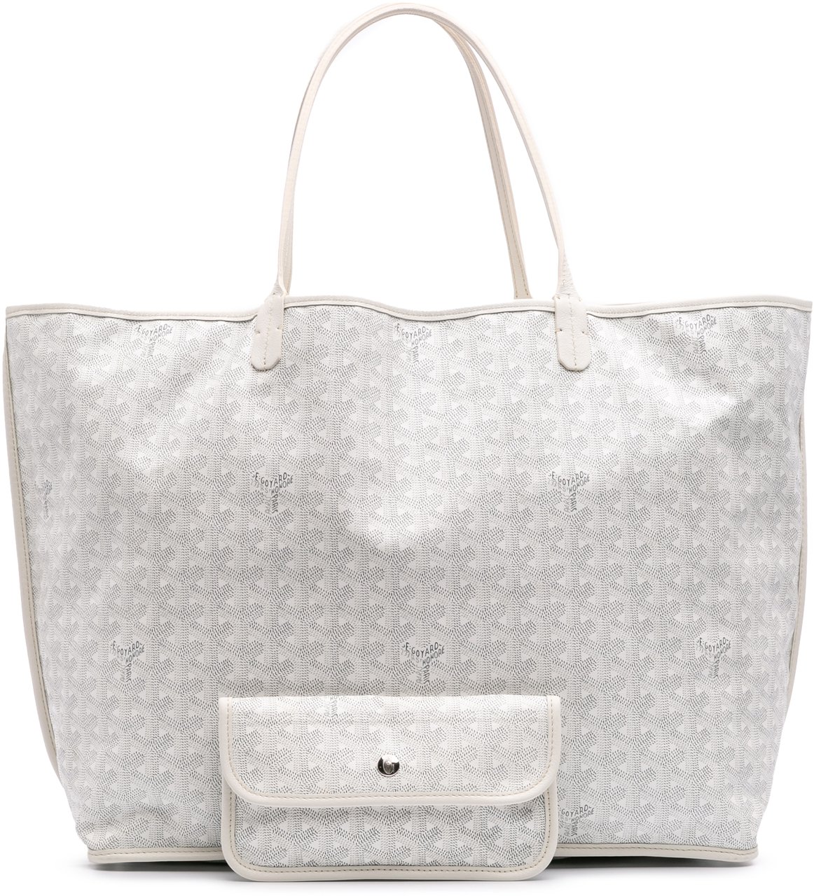 Goyard Goyardine Reversible Anjou GM Wit