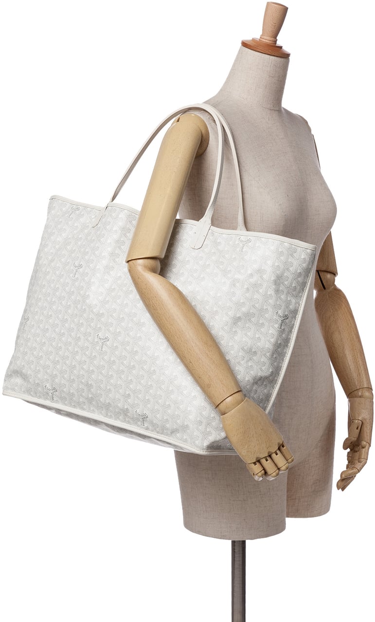 Goyard Goyardine Reversible Anjou GM Wit