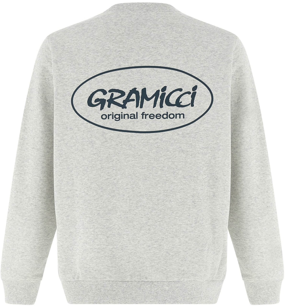 Gramicci Gray Cotton Sweatshirt Grijs