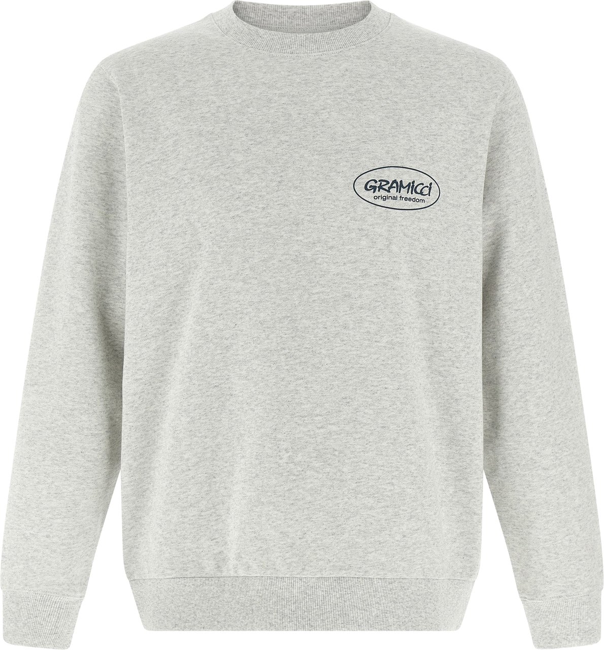 Gramicci Gray Cotton Sweatshirt Grijs