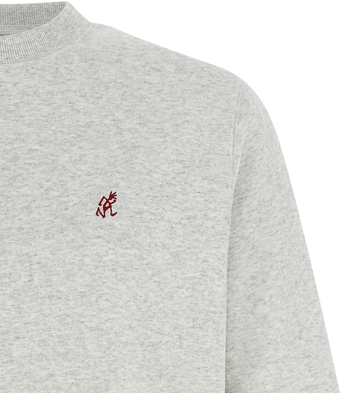 Gramicci Gray Cotton Sweatshirt Grijs