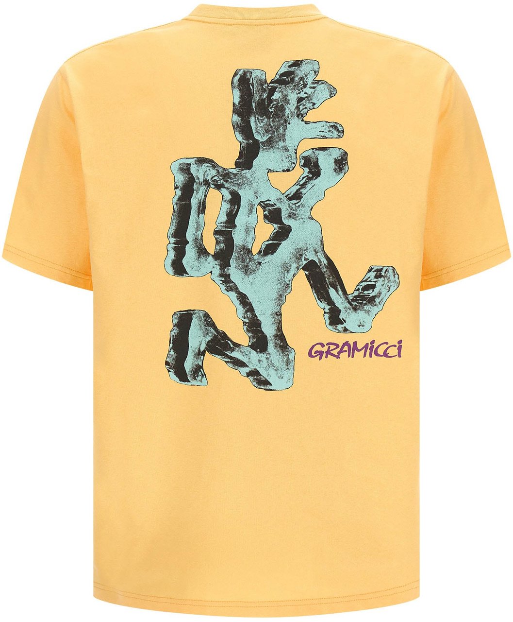 Gramicci Orange Cotton T-Shirt Oranje