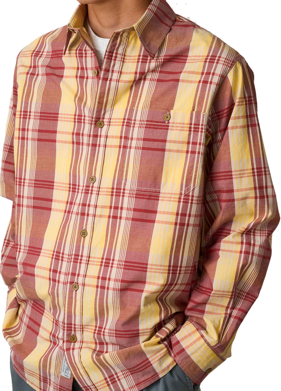 Gramicci chemise stance en drap de laine Geel